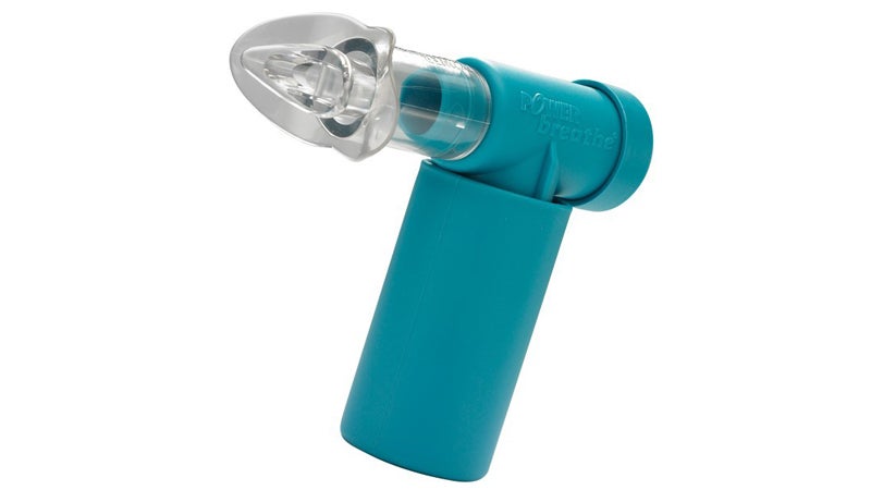 PowerBreathe resistance tube respiratory fitness