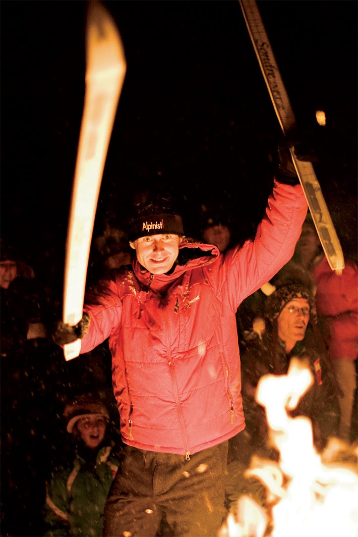 Ullr Fest breckenridge outside magazine ski burn