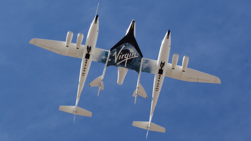 virgin galactic spaceship two richard branson