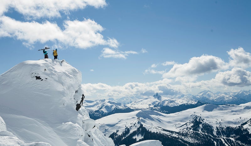 adam clark dan treadway whistler landscape ski skiing snow mountains Billy Poole outside magazine