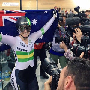 With 11 gold medals under her belt, Meares is the most-decorated female cyclist of all time.