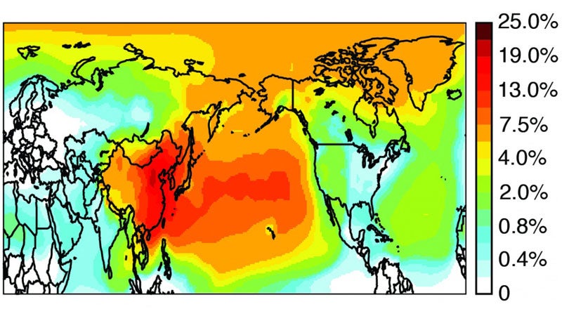 black carbon pollution map study science