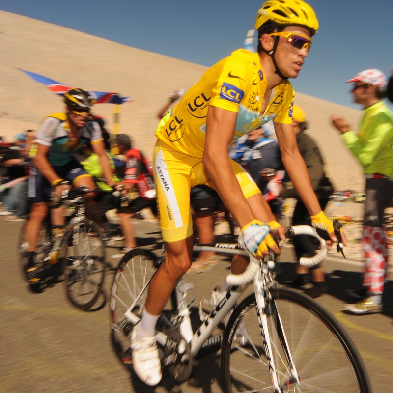 lance armstrong alberto contador team astana