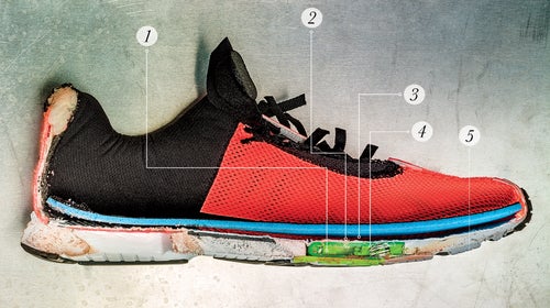 windchill shoe outside