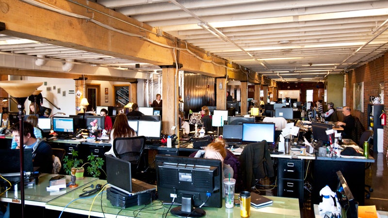 Best Places to Work outside