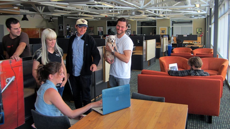 Best Places to Work outside