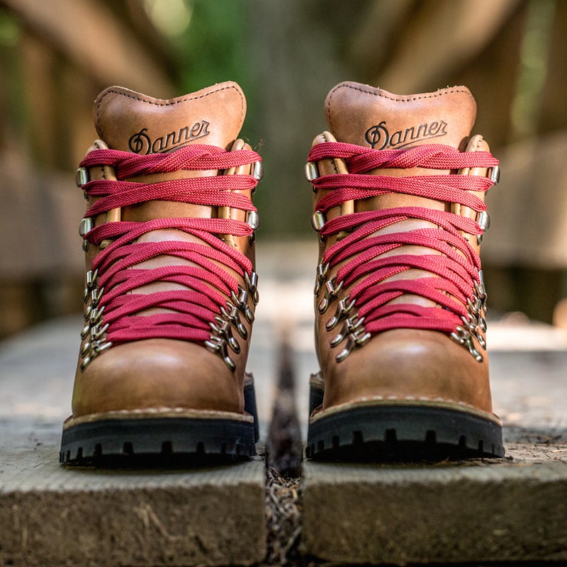 handmade leather hiking boots