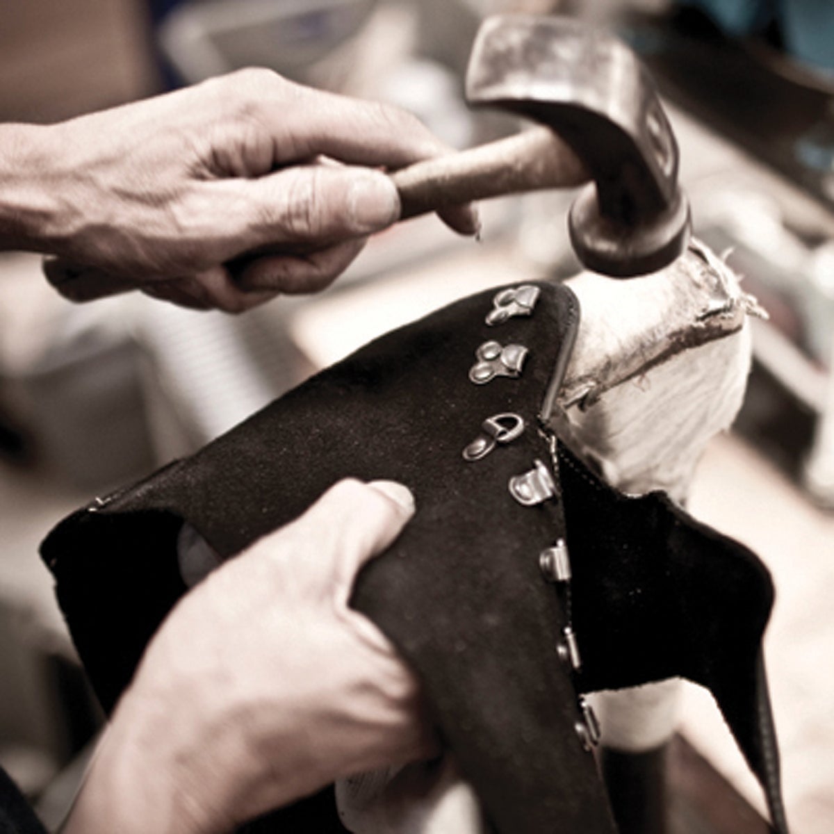 The Time-Consuming, Beautiful Art Behind Making a Custom Hiking Boot