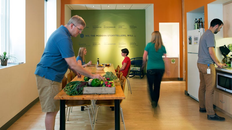 Best Places to Work outside
