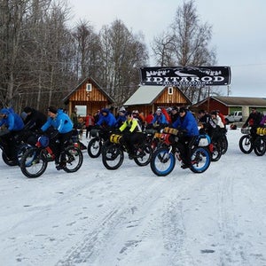 John Lackey covered 350 miles by fat bike faster than any man or dog ever has.
