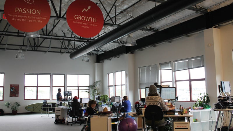 Best Places to Work outside
