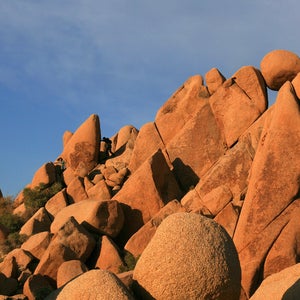 Street artist Andre Saraiva allegedly painted graffiti at Joshua Tree's Contact Mine trailhead.