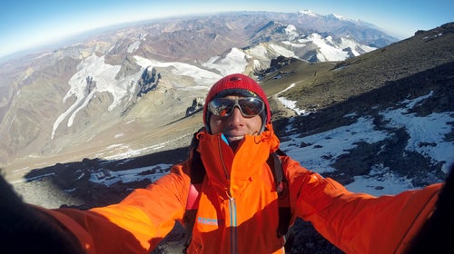 Karl Egloff, a professional mountain guide, focused on besting Kilian Jornet during the ascent, since the downhill is Jornet's specialty.