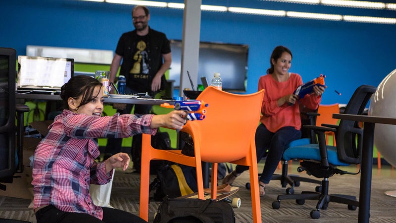 Best Places to Work outside