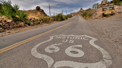 “For Route 66, our goal was to stay as close as possible to the original corridor, while keeping as much of it on paved road as we could.