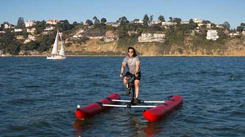 Schiller s1 water bike cycling water sports kayak island covet