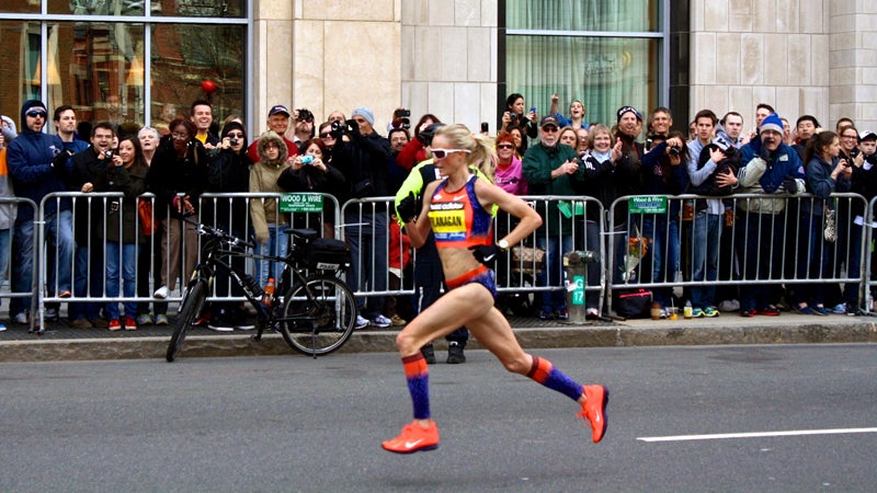 Flanagan ran the 2014 Boston Marathon faster than any American woman ever has. She probably knows how to eat well.