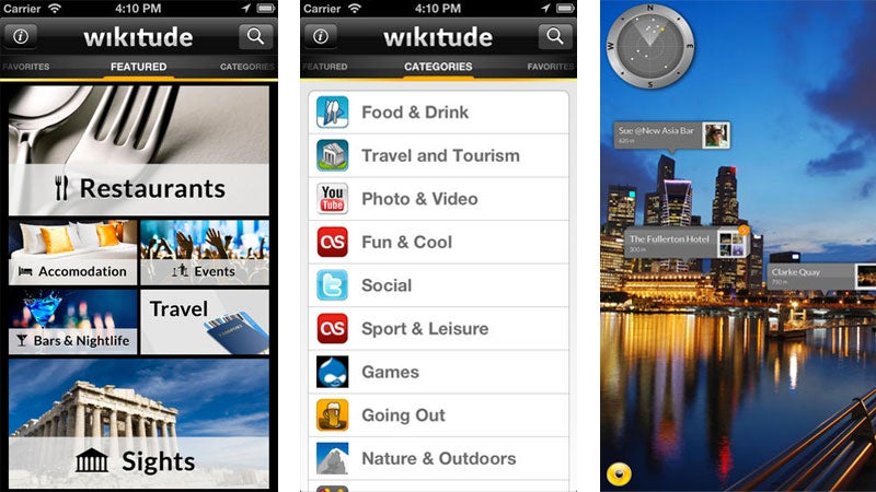Wikitude app on iOS