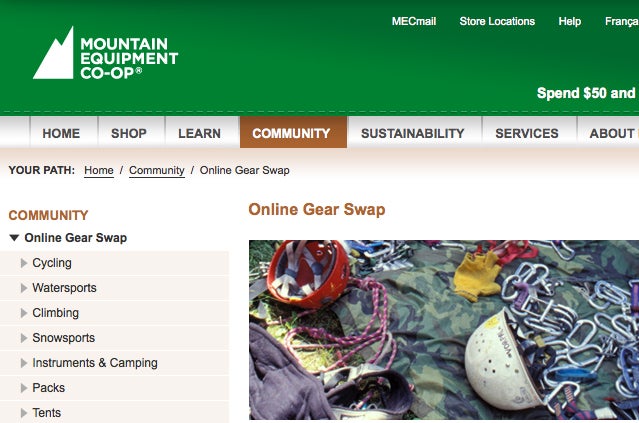 MEC Online Gear Swap