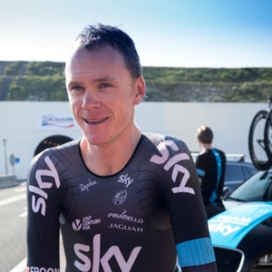 Channel Tunnel Chris Froome English Channel Eurotunnel Folkestone In© Jaguar La Manche Pinarello Sea Team Sky Tour De France Tunnel cycling photo Patrick Gosling