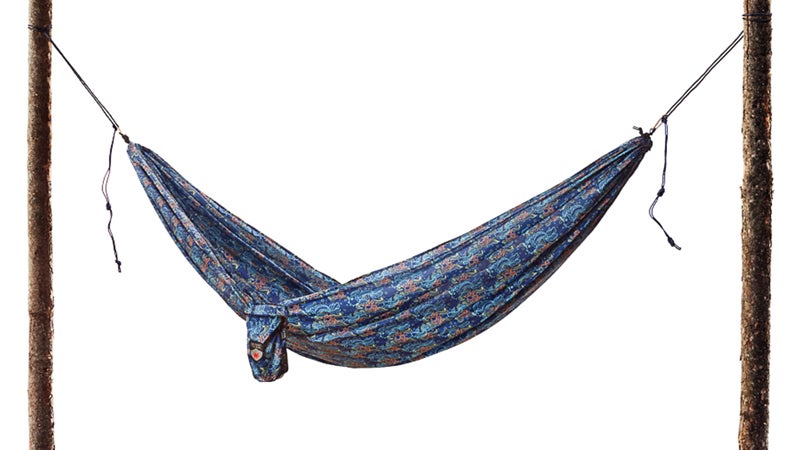 hammock outside families labor day camping car camping