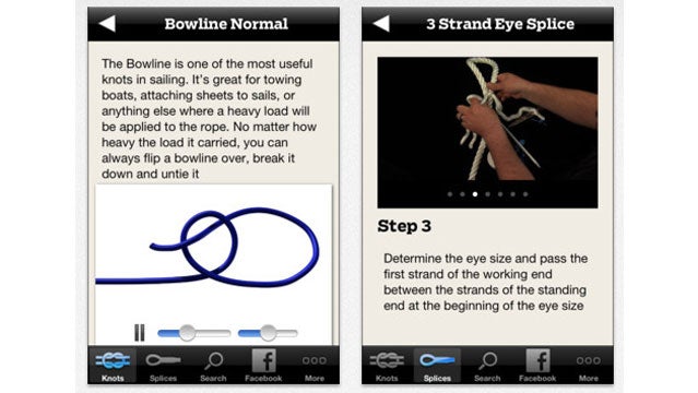 Knots and Splices by Sailing Wo knot tying knot tying knots apps
