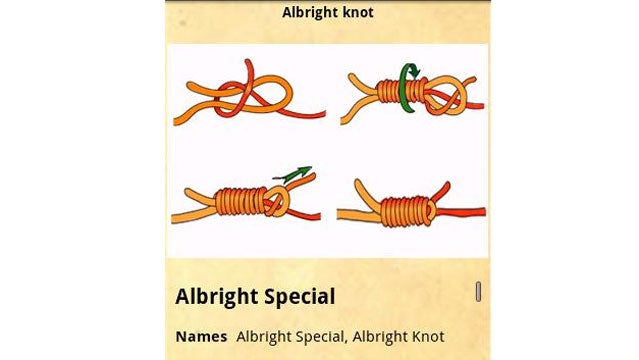 Animated Knot Tying Tutorials