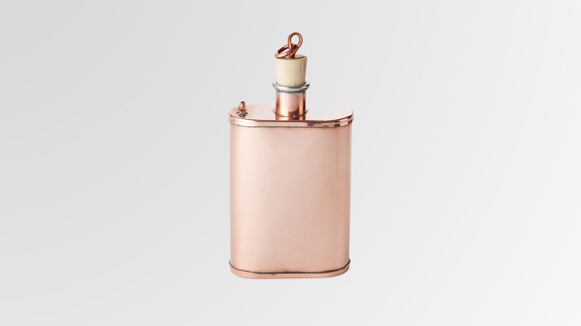 la matera northbrook copper flask handmade artisan corrosion gentleman covet