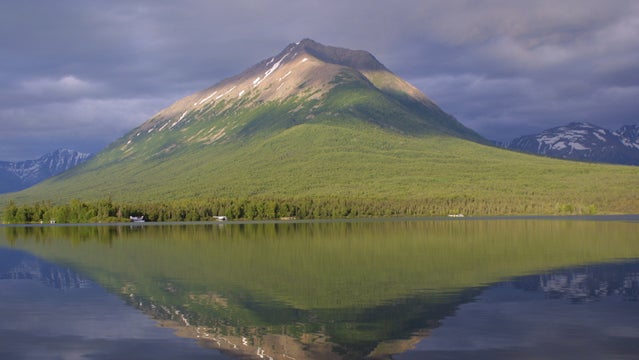 lake clark national park midnight sun hiking