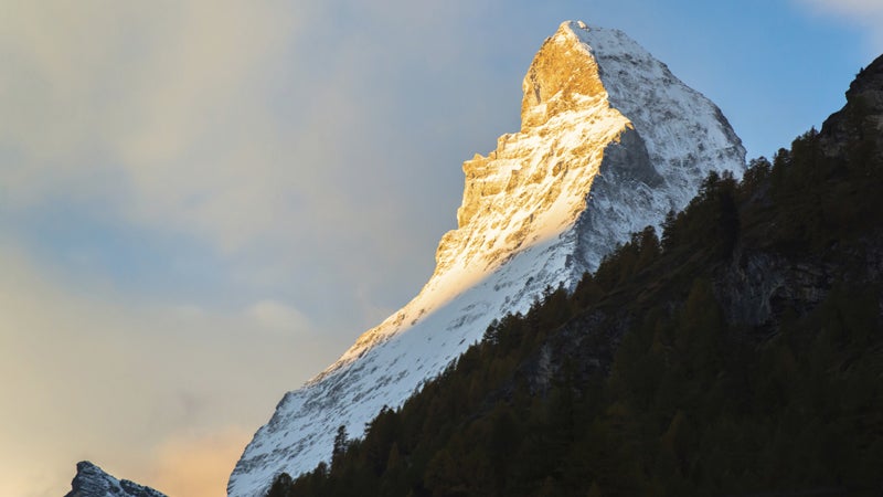 Matterhorn peak Zermatt Switzerland Italy OutsideOnline natural wonders global warming see before gone climate change mountains mts