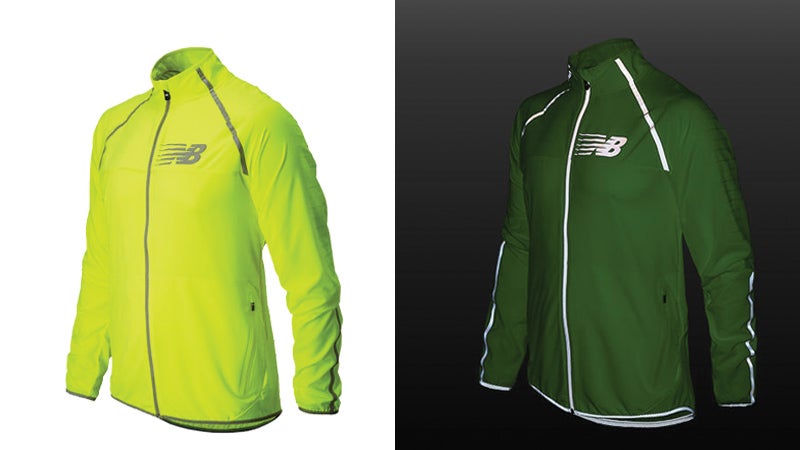 New balance beacon running cheap jacket