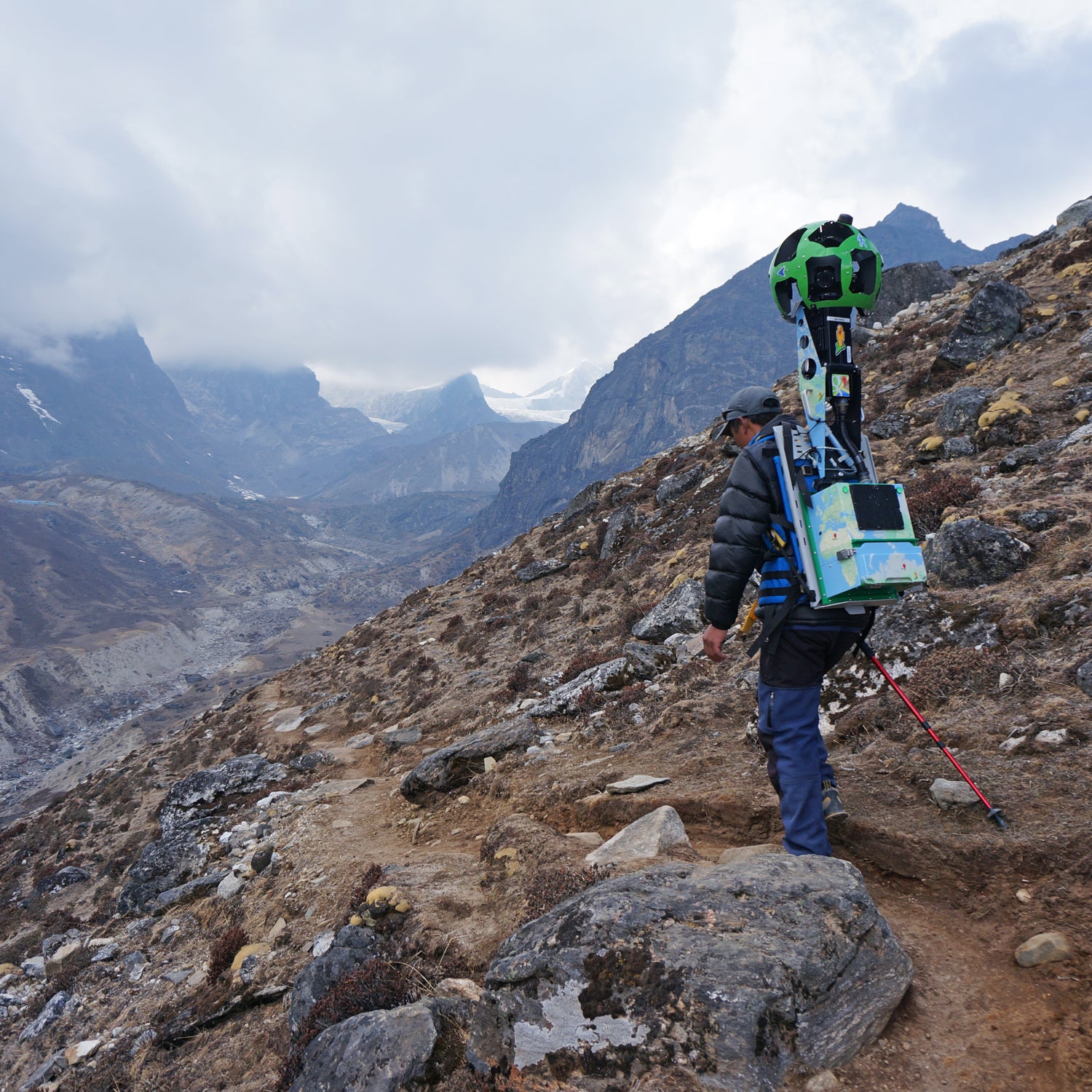 Google Street View Google Sherpa Everest