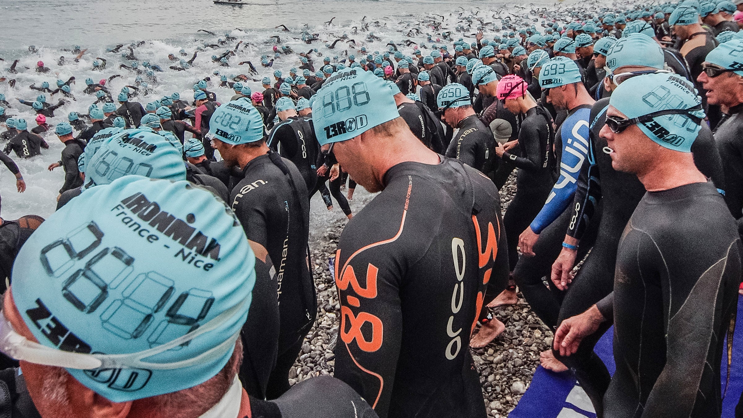 Europe Nice Photojournalism azur bike compete competition cote editorial event france ironman news newsworthy pamplona passion people promenade des anglais running sport swimming triathlon